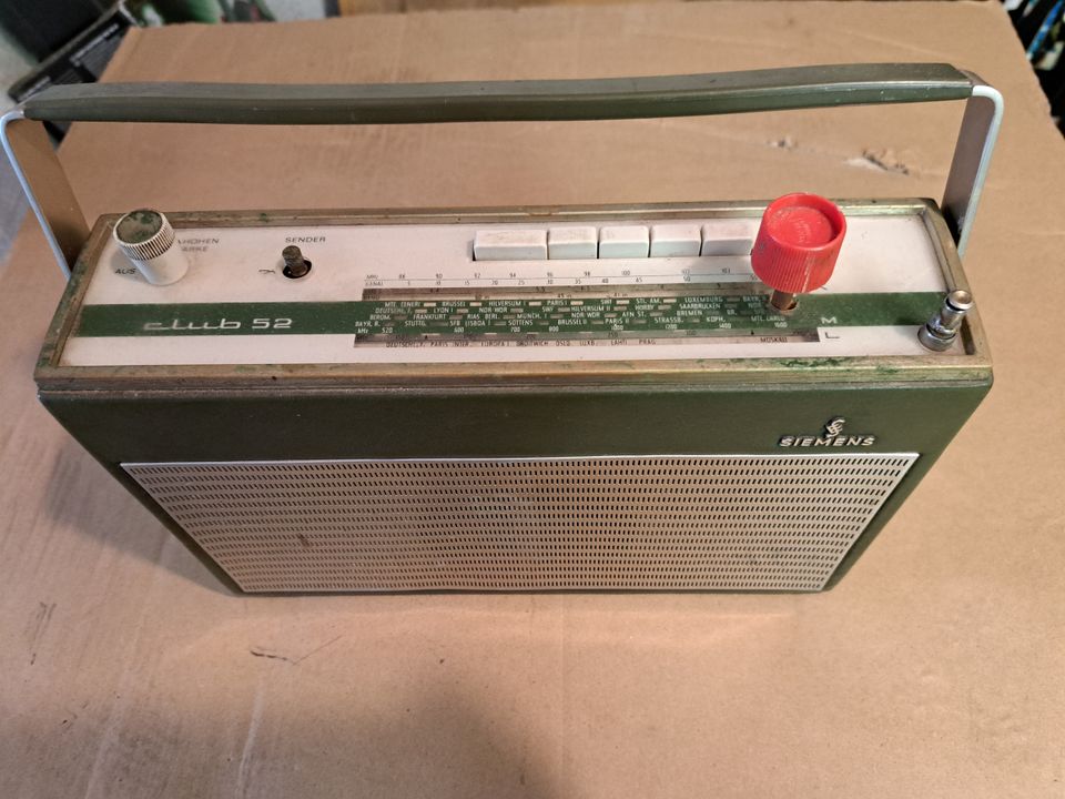 Siemens club 52 radio