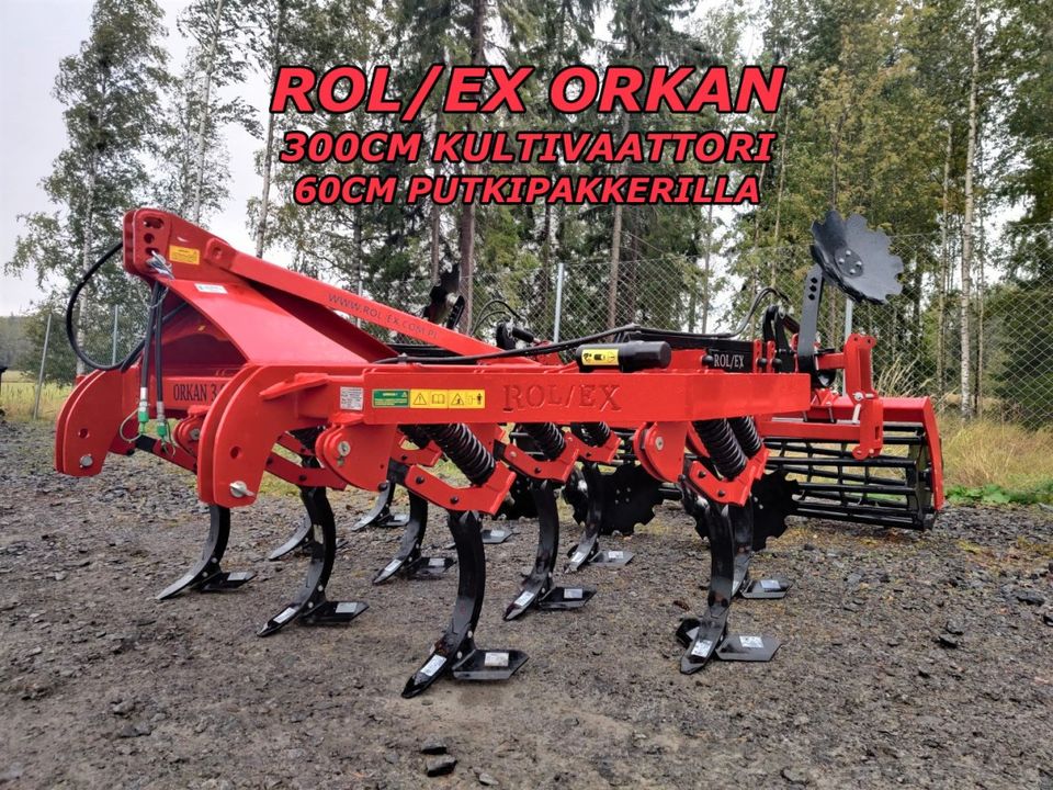 Rol/Ex Orkan - 300cm kultivaattori - UUSI