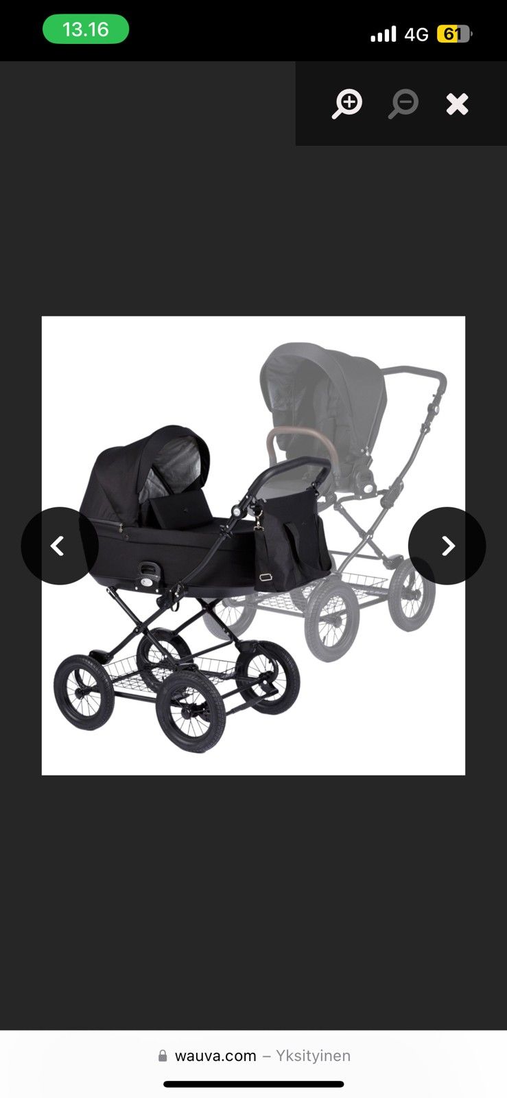 Nordbaby Comfort Plus yhdistelmävaunut