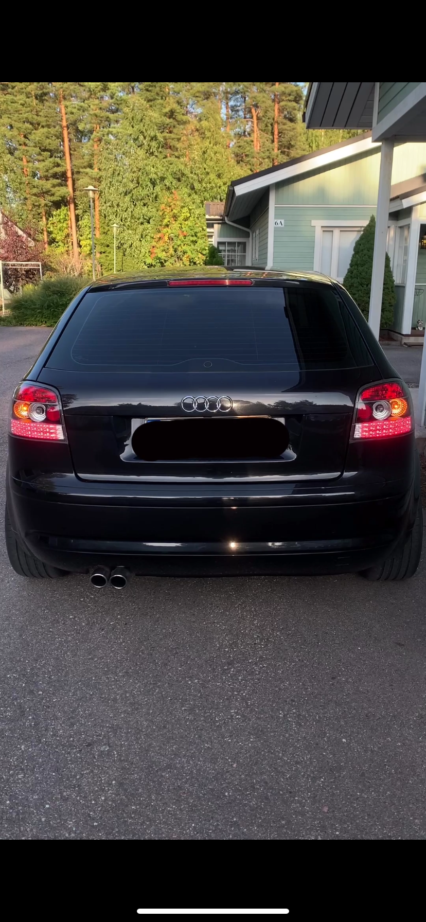 Audi A3 8P Led-takavalot