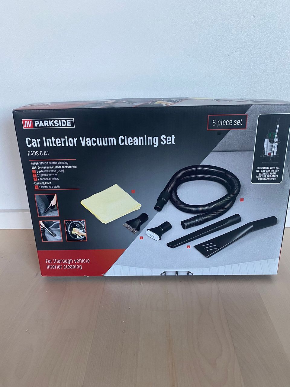 Car interior cleaning set (new)