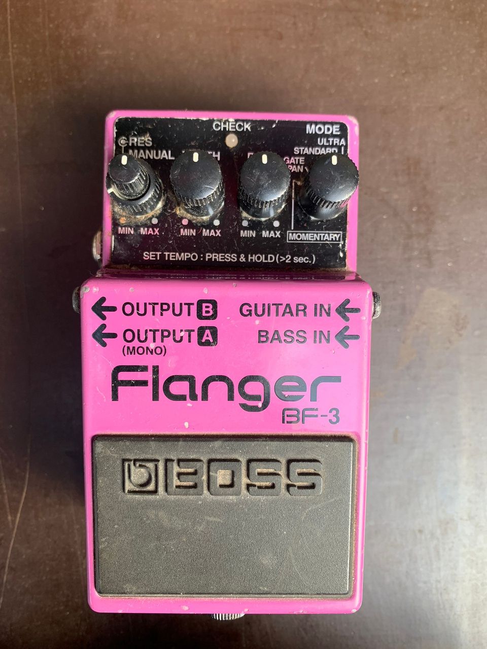 Boss flanger