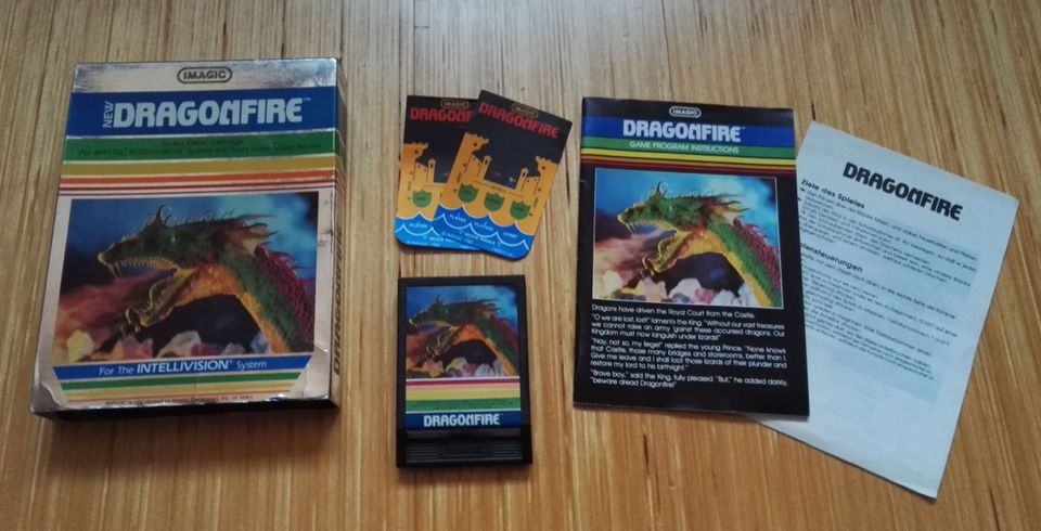 Intellivision - Dragonfire (CIB)