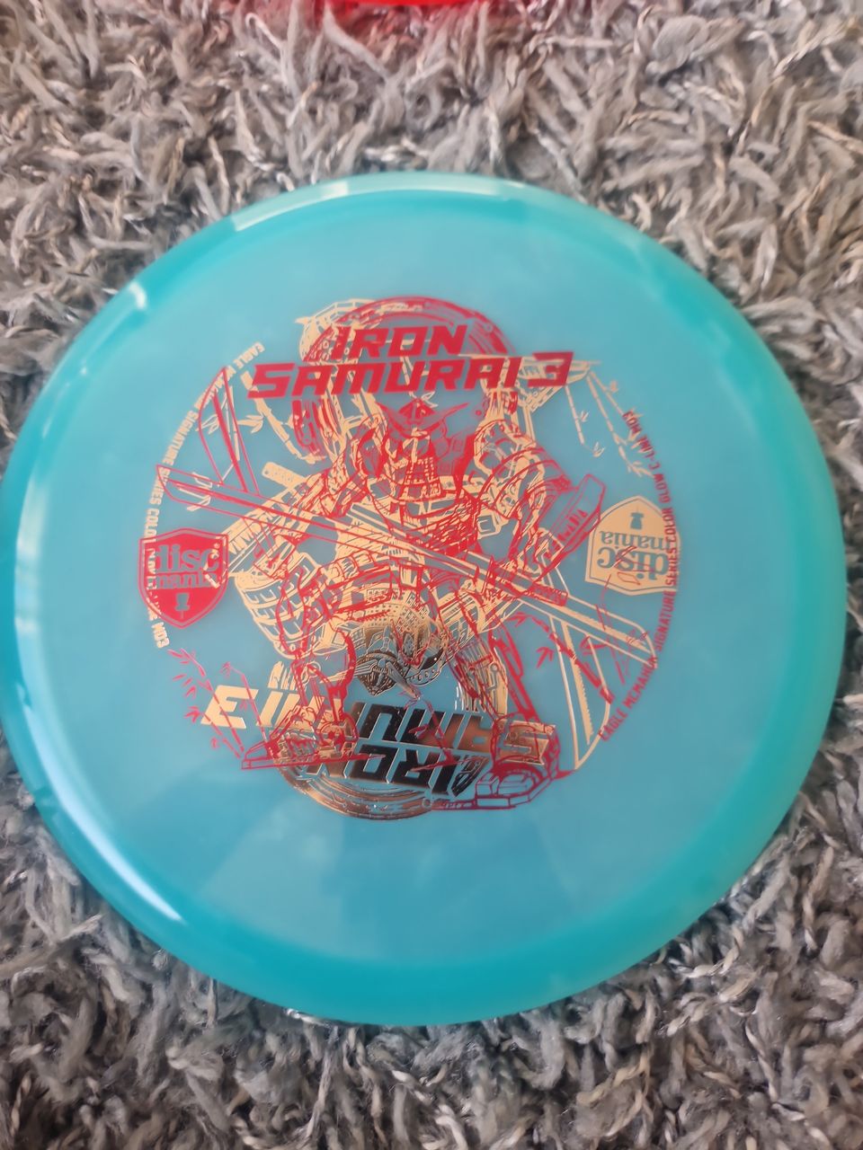 Discmania Iron Samurai 3 Tupla stämppi