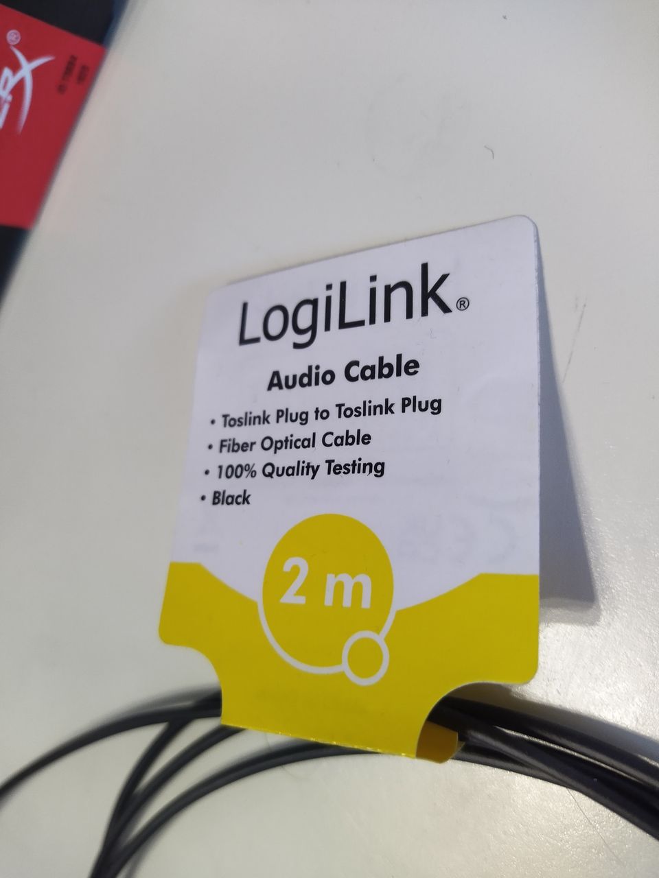 Logilink toslink optinen kaapeli 2m