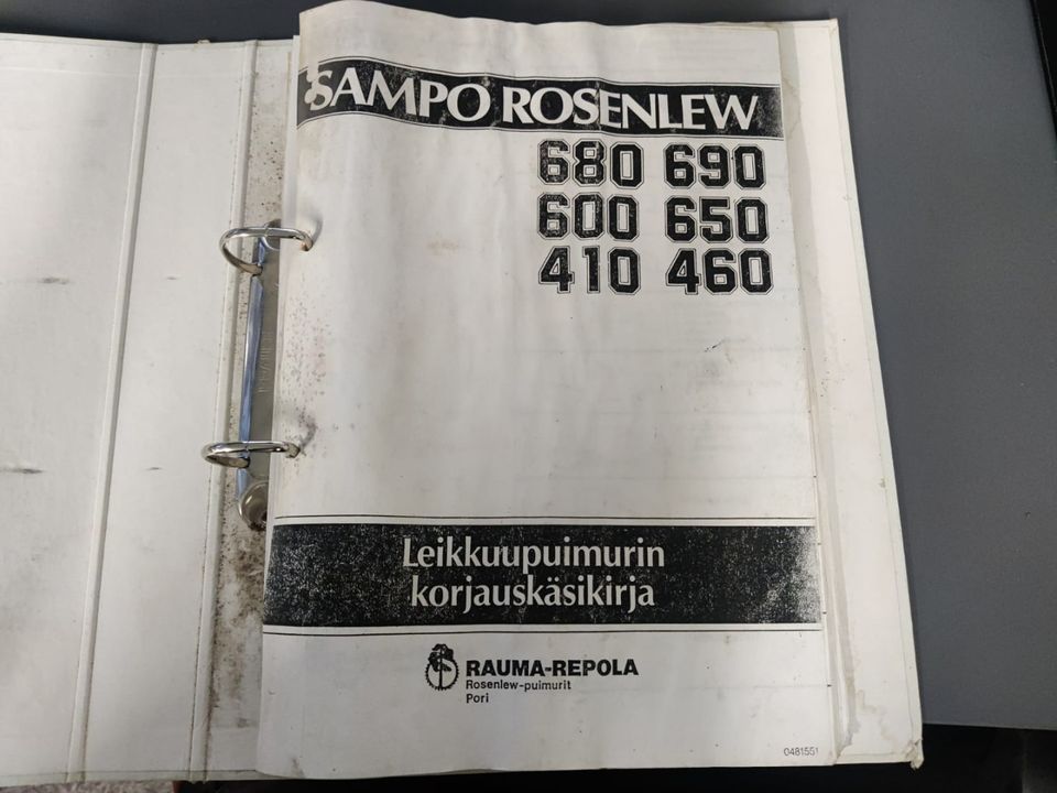 Sampo Rosenlew 410, 460, 600, 650, 680, 690