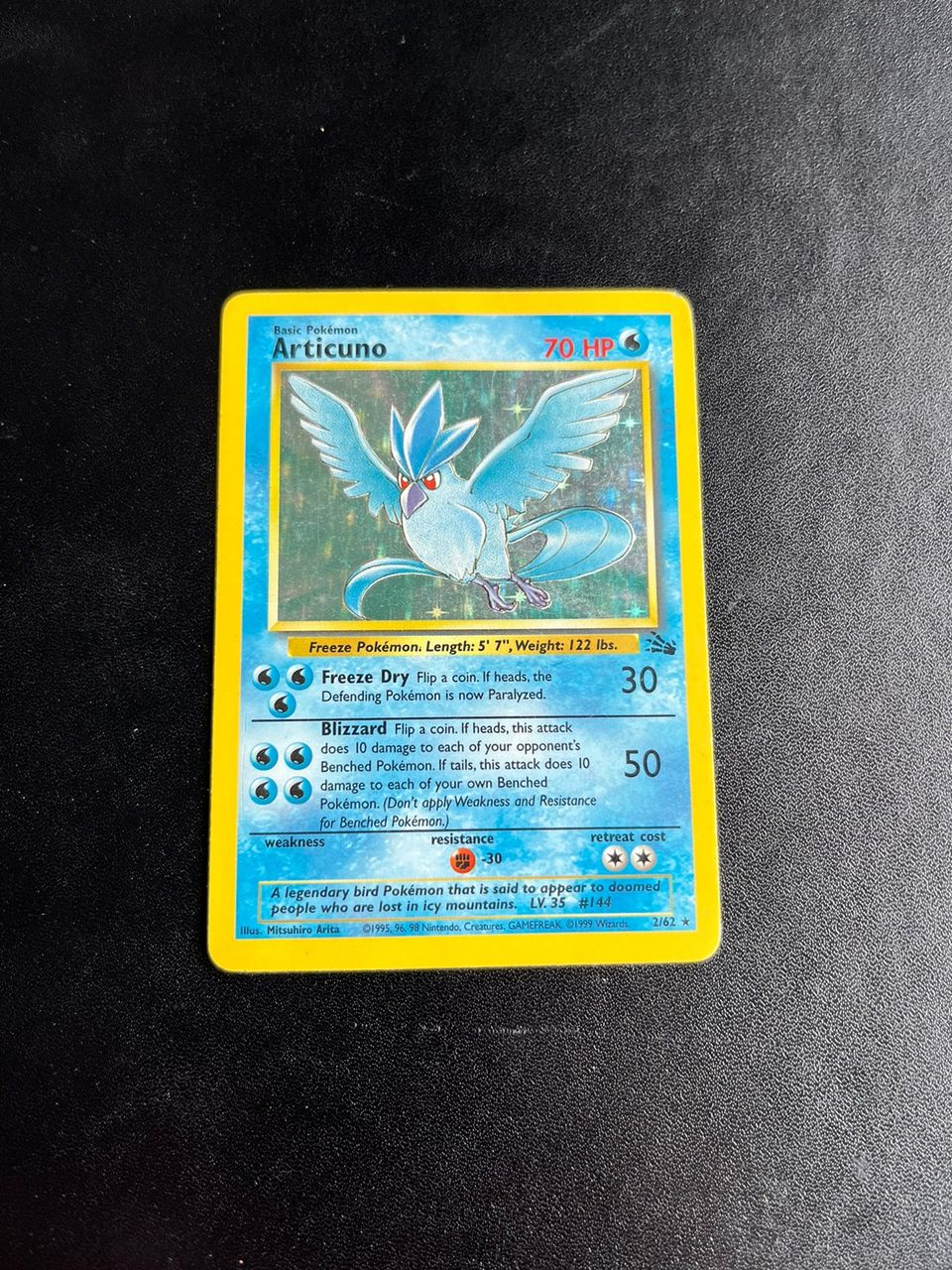 Pokemon kortti Articuno