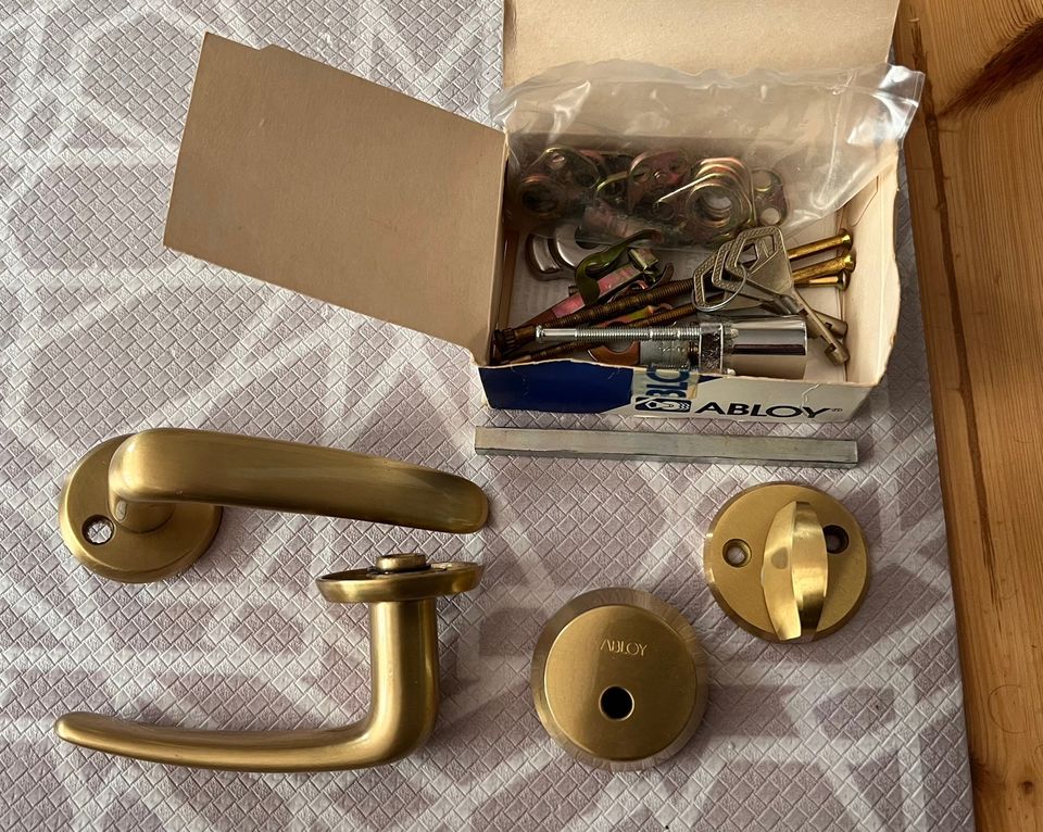 Abloy lukko ja painikkeet