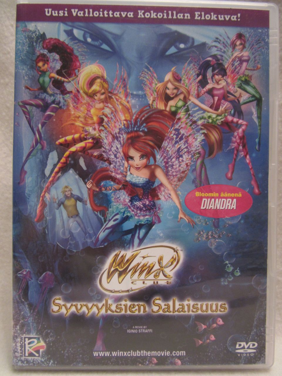 Winx Syvyyksien Salaisuus dvd