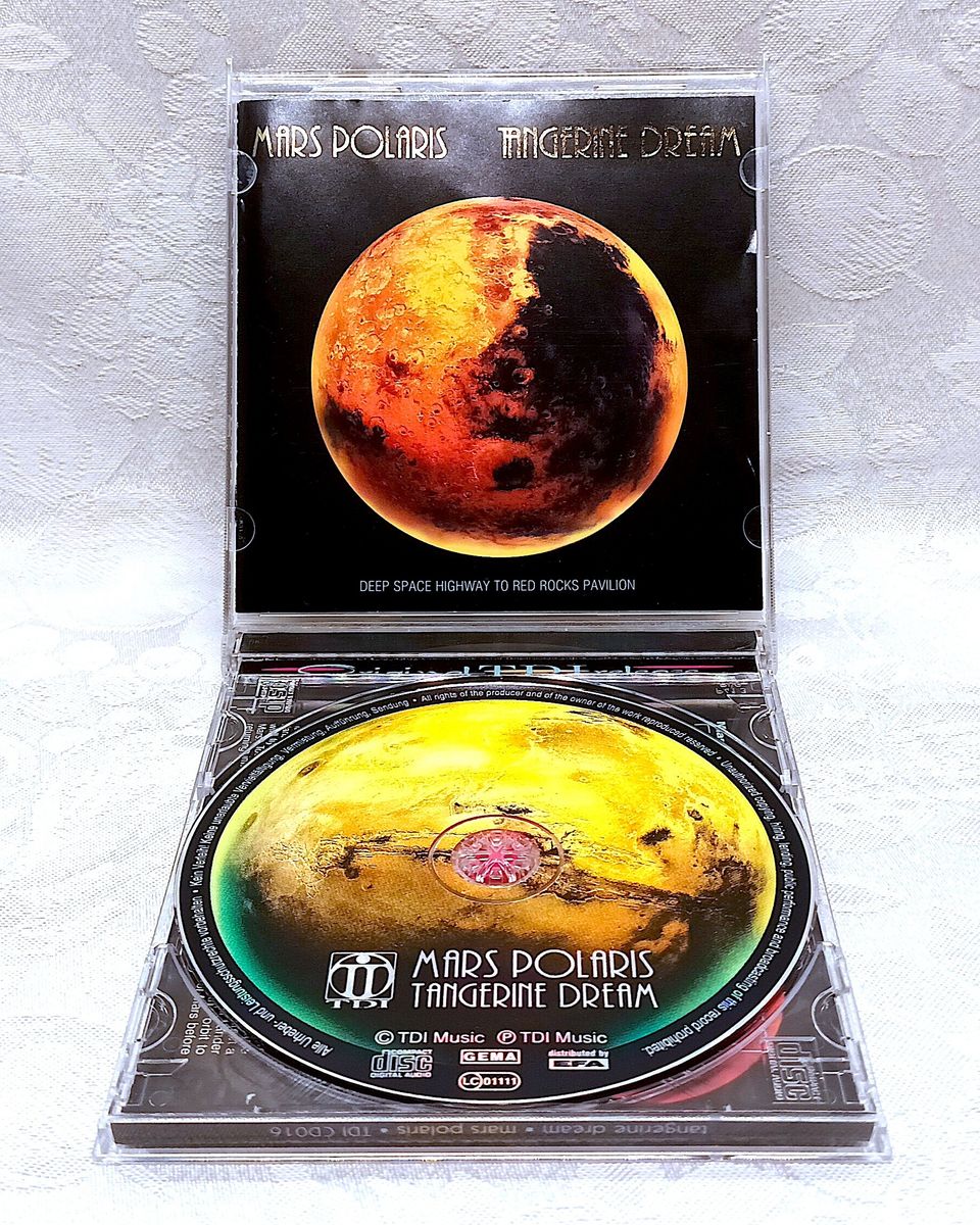 CD - levy ( Mars Polaris 1999 ) Tangerine Dream