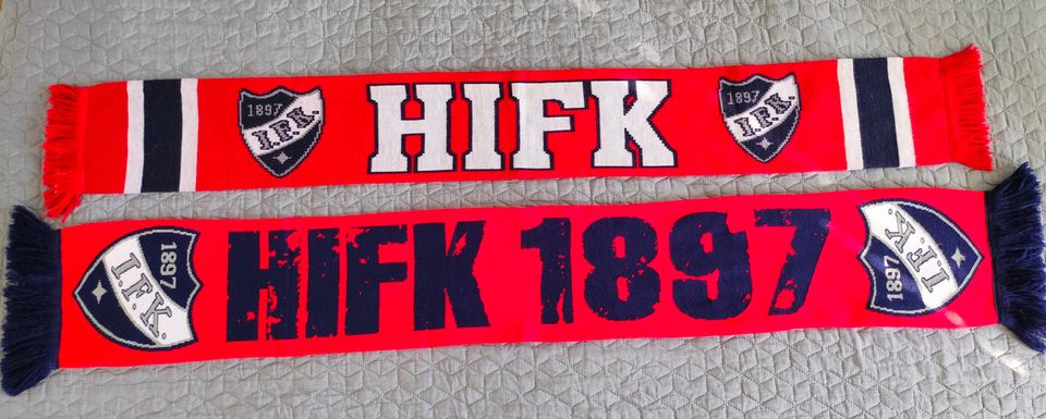 Kaksi HIFK kaulaliinaa