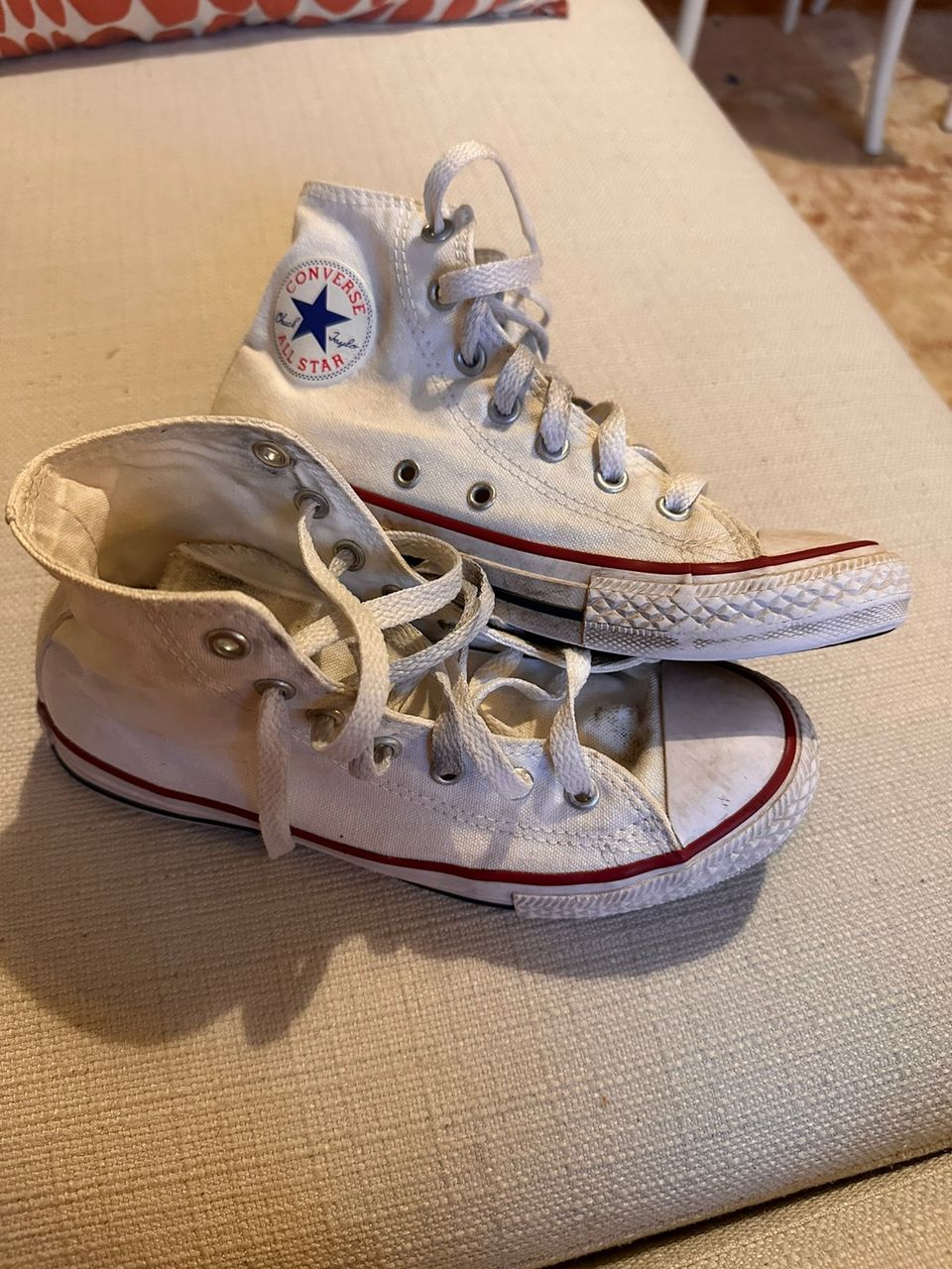 Converse all star, valkoiset