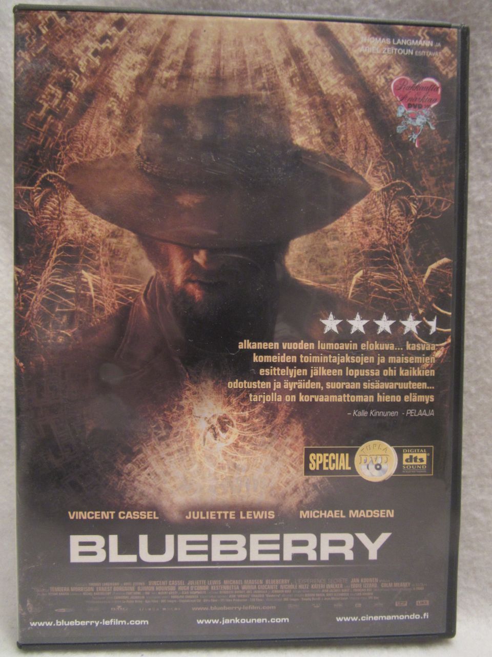 Blueberry tupla dvd