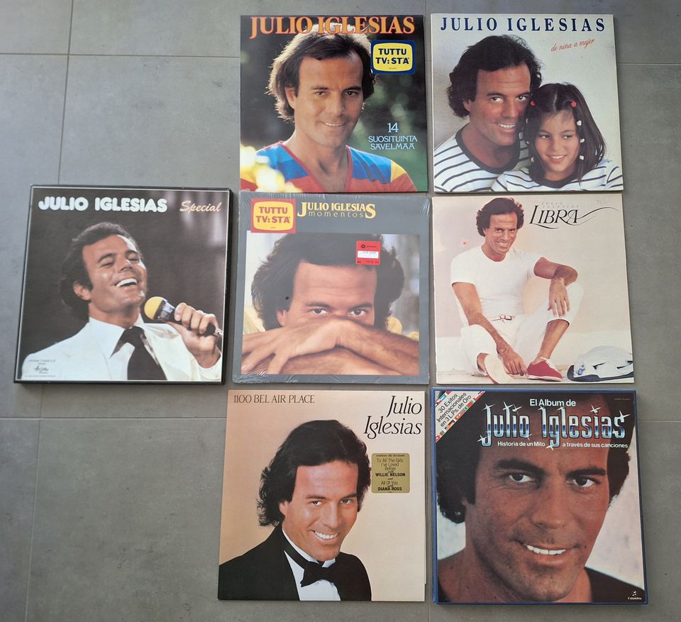 Julio Iglesias LP-levyt