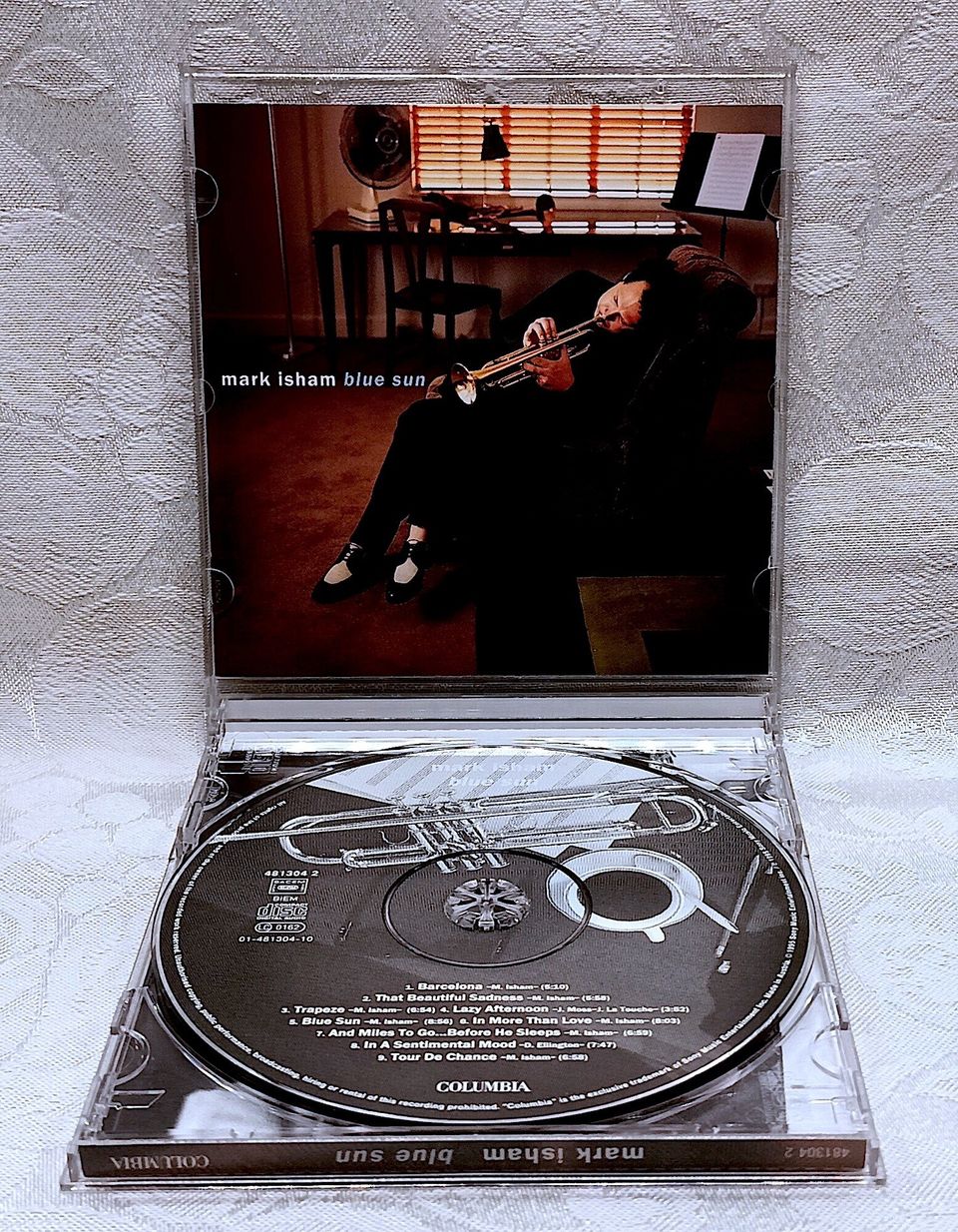 CD - levy ( Blue Sun 1995 ) Mark Isham