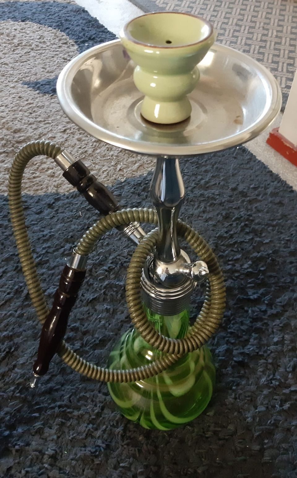 Vihreä shisha/ vesipiippu