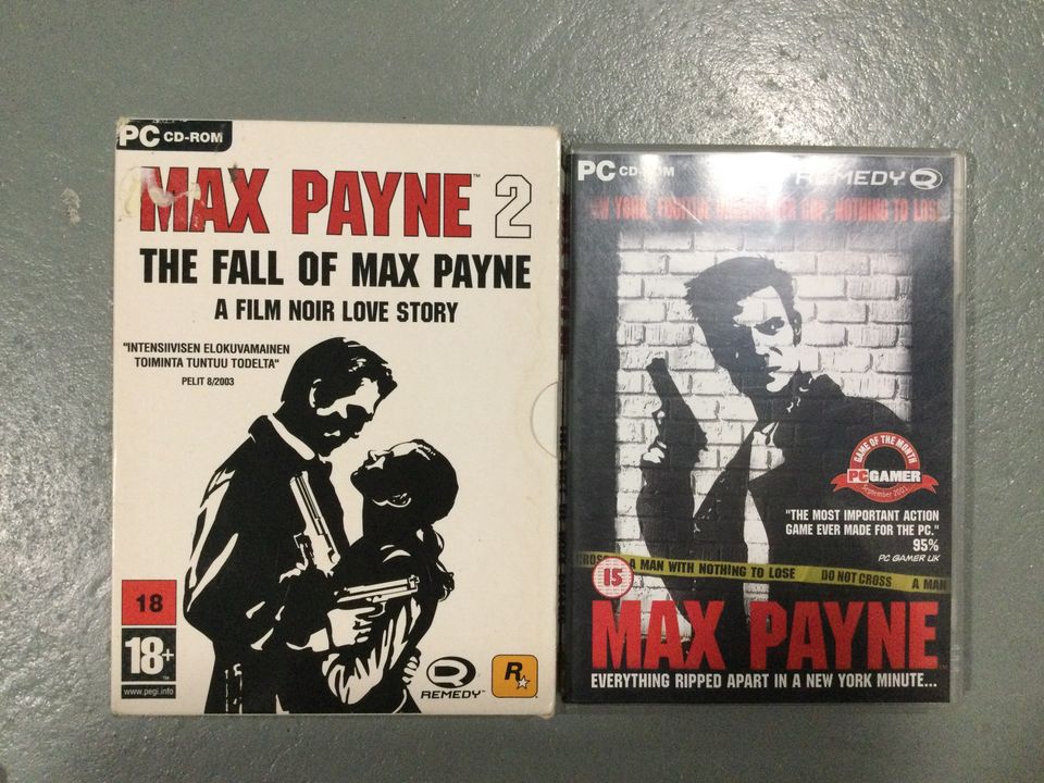 Max Payne Tietokonepelit 2 kpl