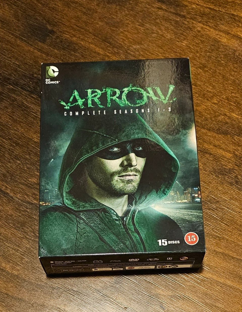 Arrow dvd box kaudet 1-3