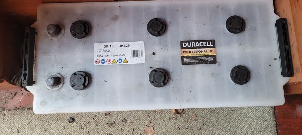 Akku Duracel 180 Amp