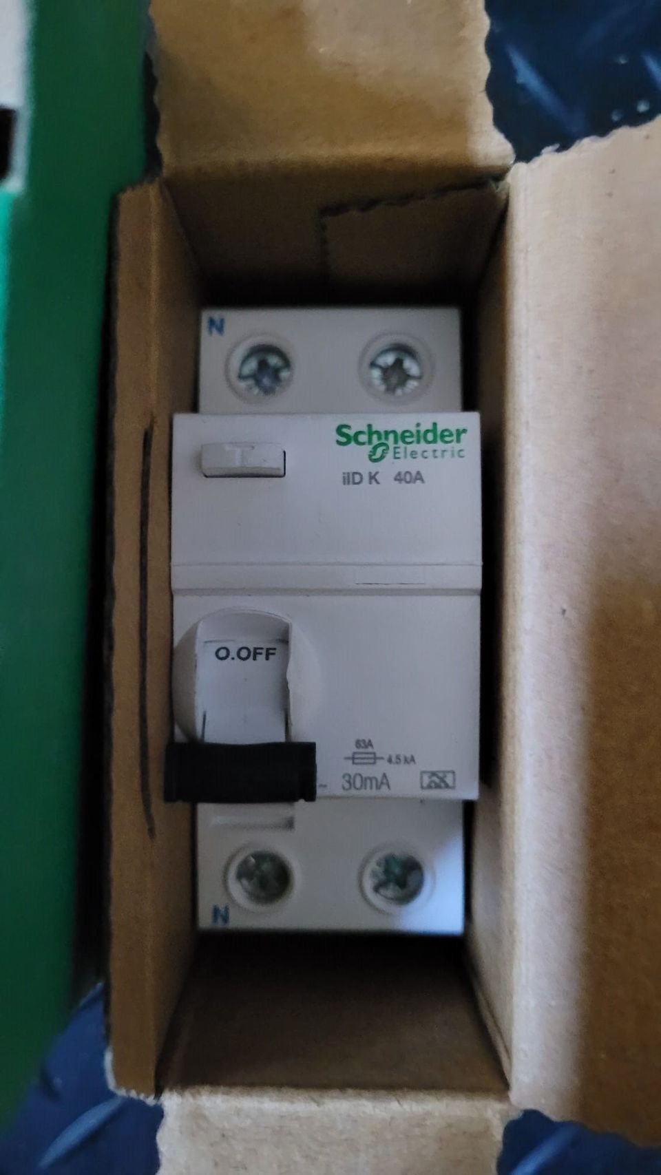 Schneider electric ACTI 9 IIDK Vikavirtakytkin 3 kpl