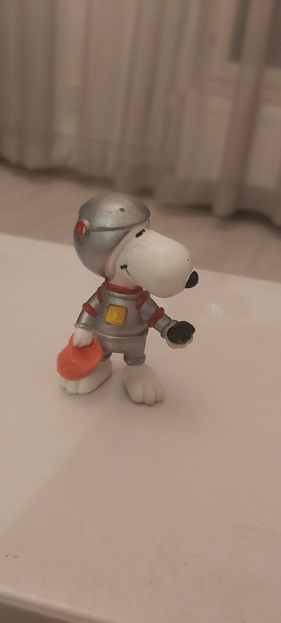 Vintage Snoopy figuuri Astronautti