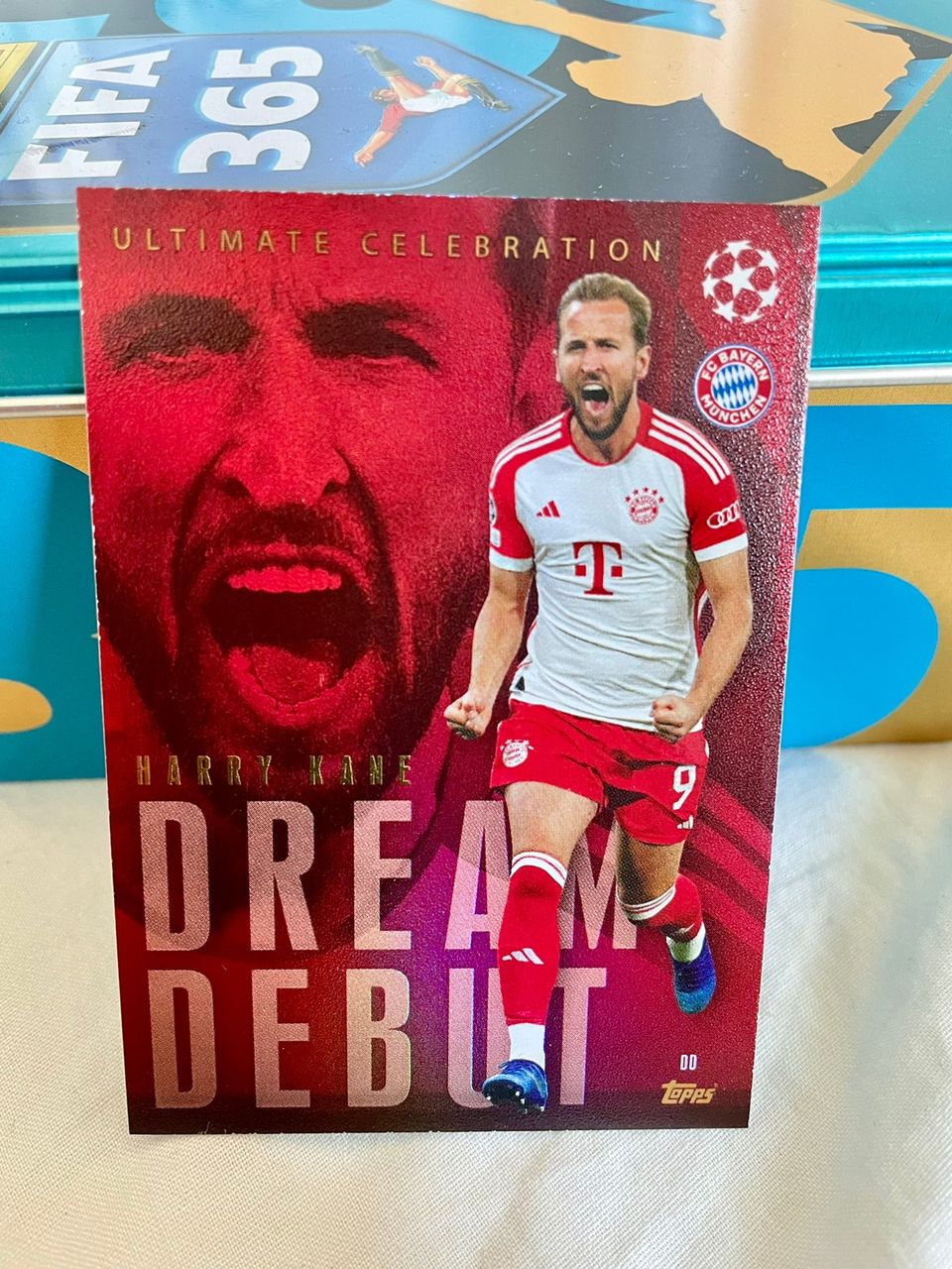 Match Attax Harry Kane Dream Debut kortti,Ultra-Rare