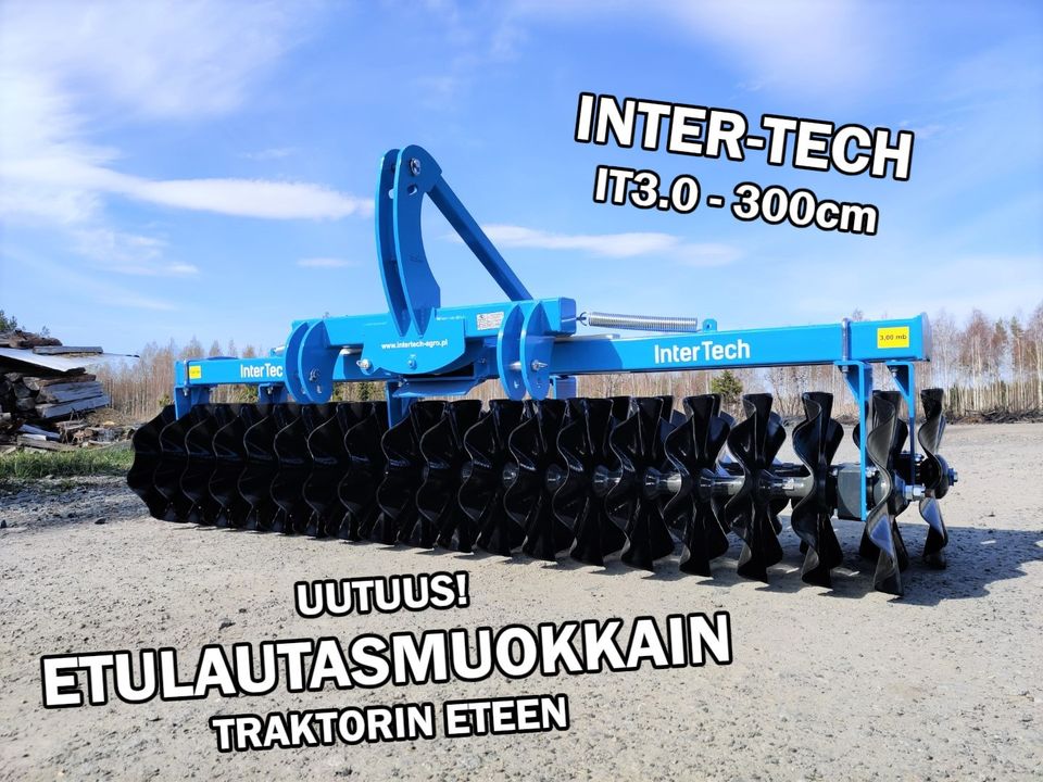 Inter-Tech etulautasmuokkain IT3.0   300cm