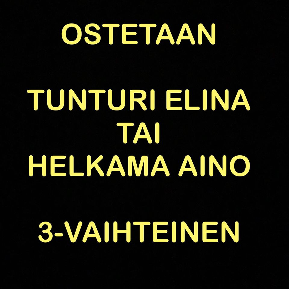 Tunturi Elina / Helkama Aino 3-vaihteinen polkupyörä