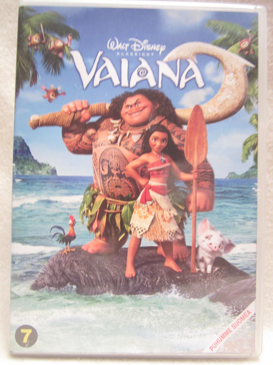 Vaiana dvd