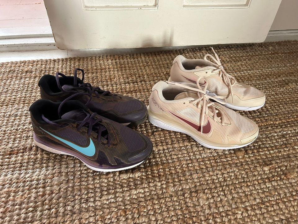 2x tenniskengät nike zoom vapor