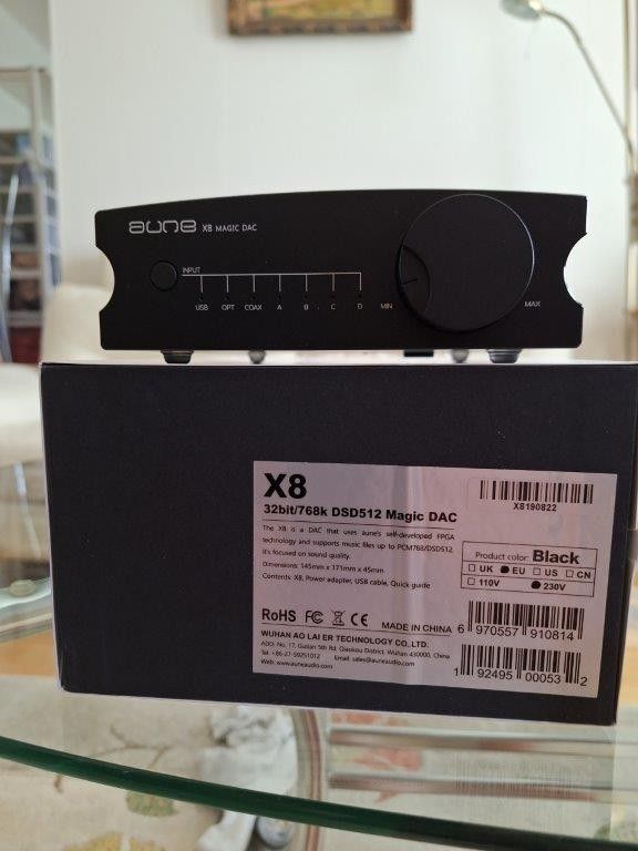 AUNE X8 MAGIC DAC+XP2 PSU