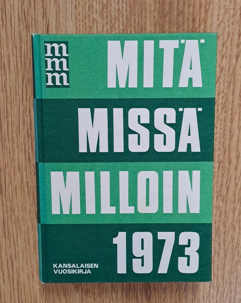 Mitä missä milloin 1973