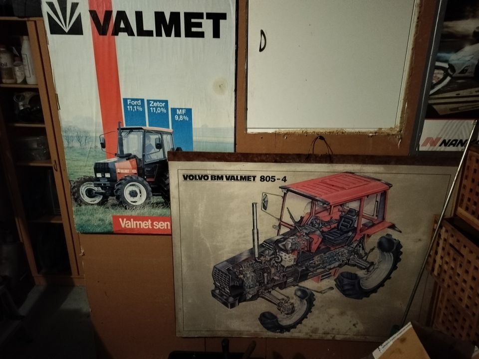 Valmet 455 & 805 pahvitaulut