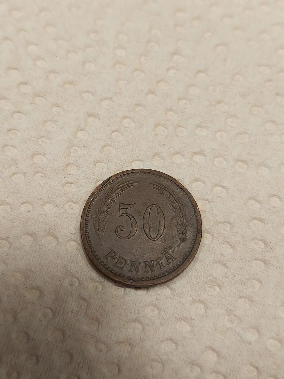 50 penniä 1942