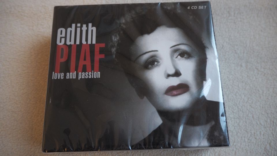 EDITH PIAF: LOVE AND PASSION (4 cdn pakkaus) *UUSI*