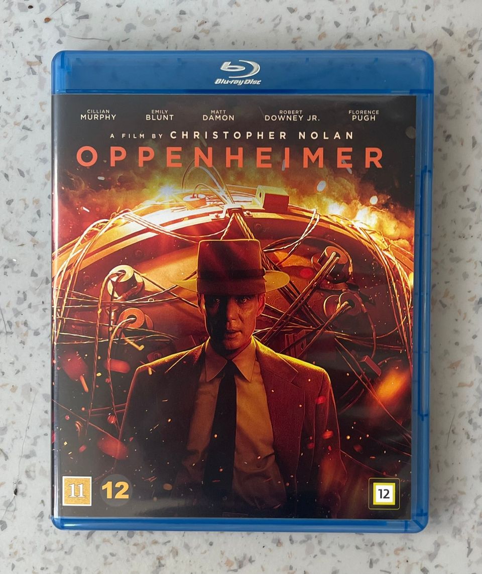 Oppenheimer bluray dvd