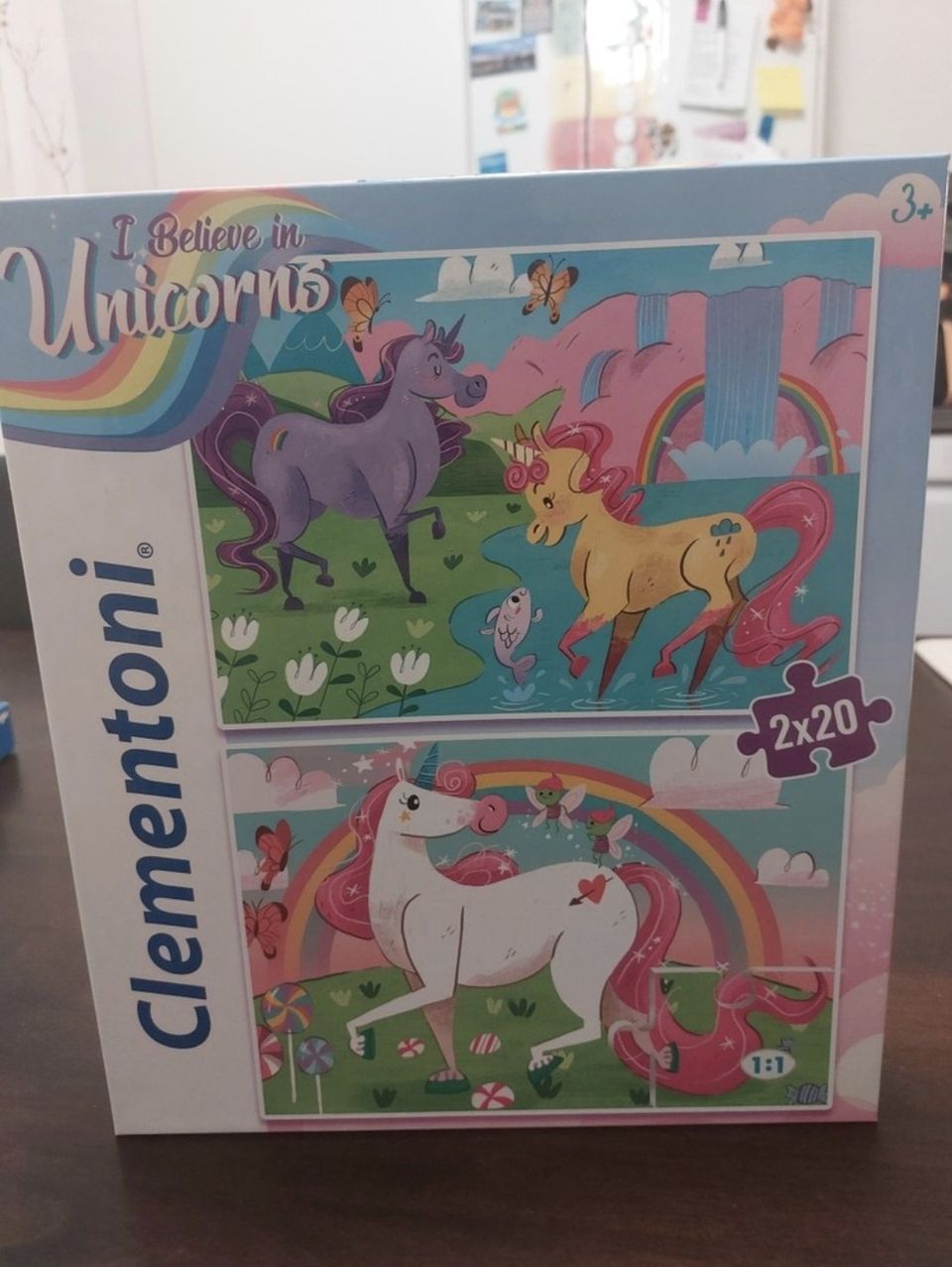 Clementoni unicorn kimalle palapeli