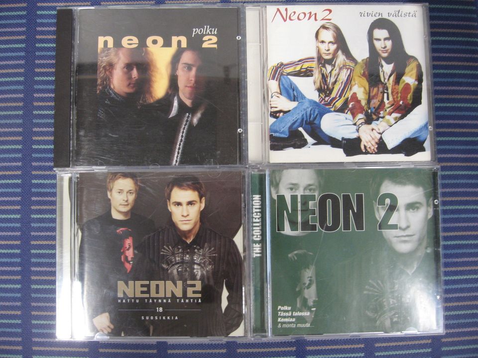 Neon 2, Rainio Bros., Disco, Elokuu, XL5, Jizo