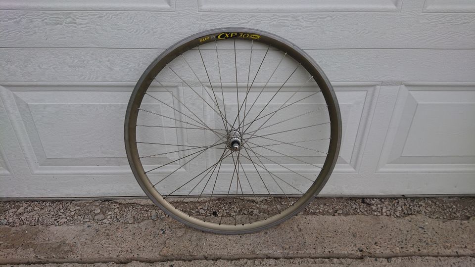 Tuubi etukiekko, Campagnolo C-Record, Mavic CXP 30