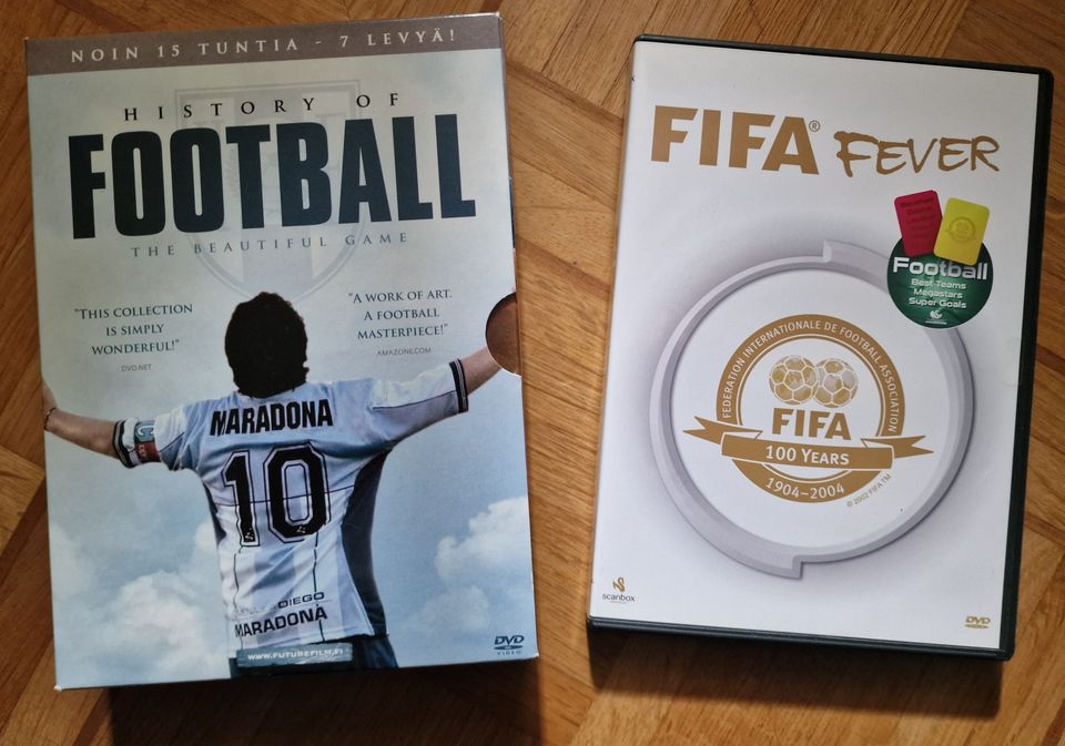 History of Football 7xDVD + FIFA Fever 2xDVD