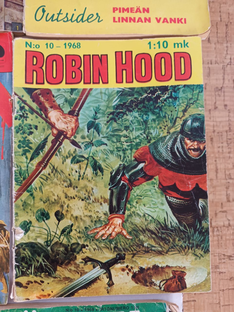 Robin Hood sarjakuva vuodelta 1968