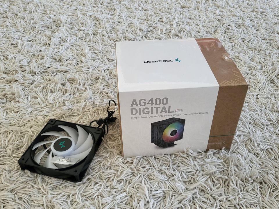 Deepcool ag400 digital argb musta