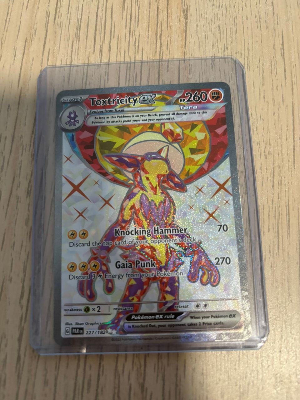 Pokémon Toxtricity ex