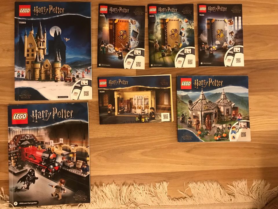 Lego Harry Potter 75969, 75955, 76382, 76384, 76385, 76386, 75947