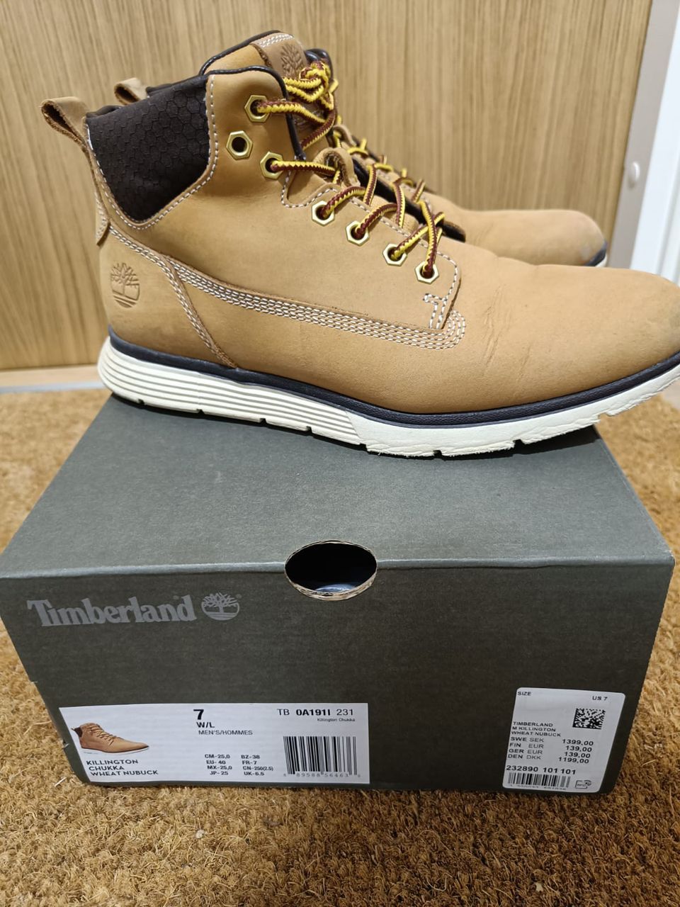 Timberland kengät