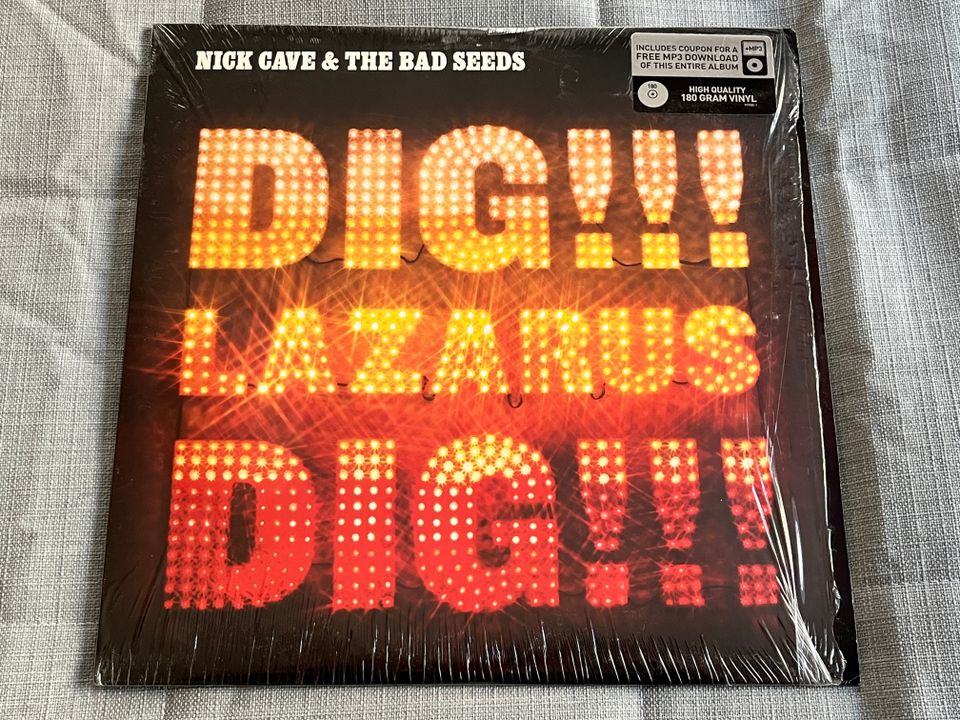 Nick Cave & The Bad Seeds – Dig, Lazarus, Dig!!! LP + 7" single