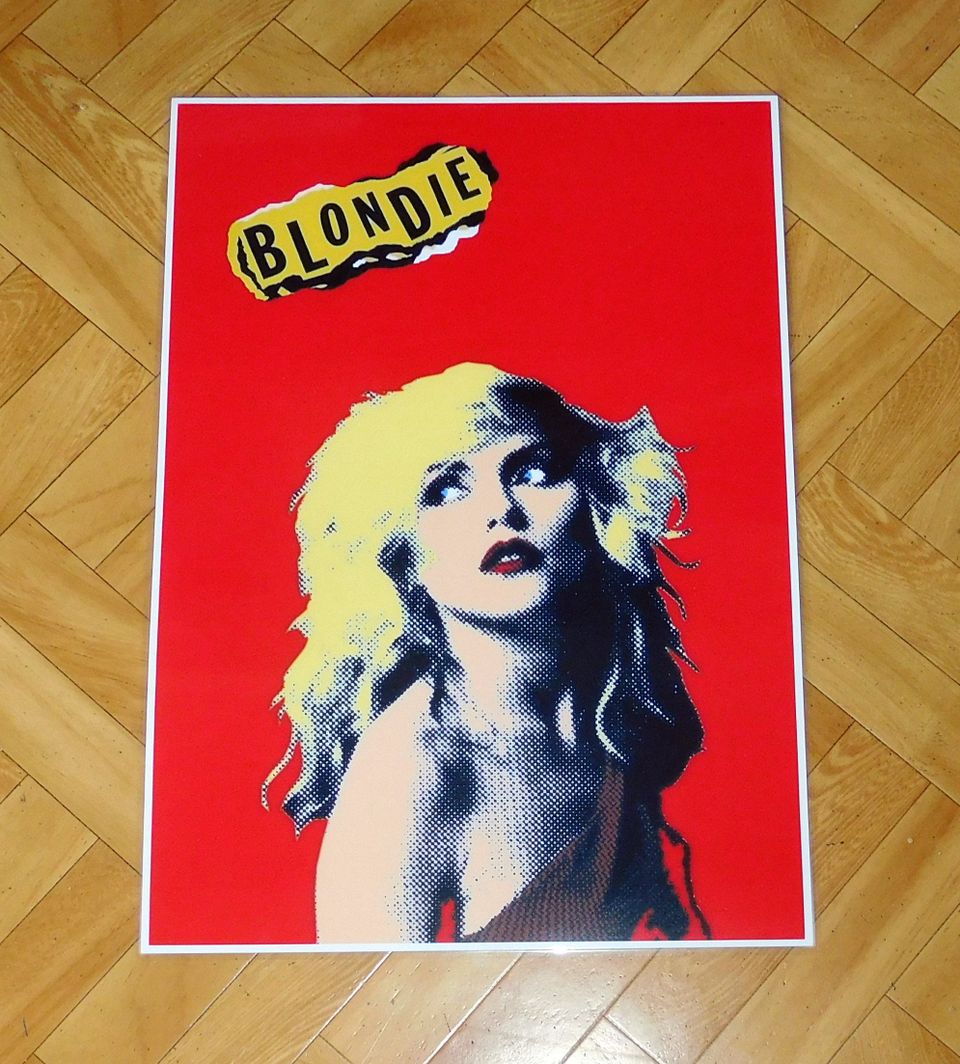 Debbie Harry BLONDIE, laminoitu juliste