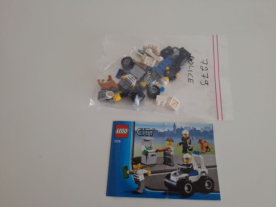 5kpl lego city settejä