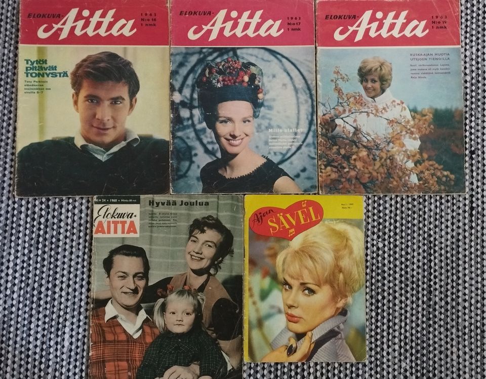 Elokuva-aitta ja Ajan sävel-lehtiä 1960-1963