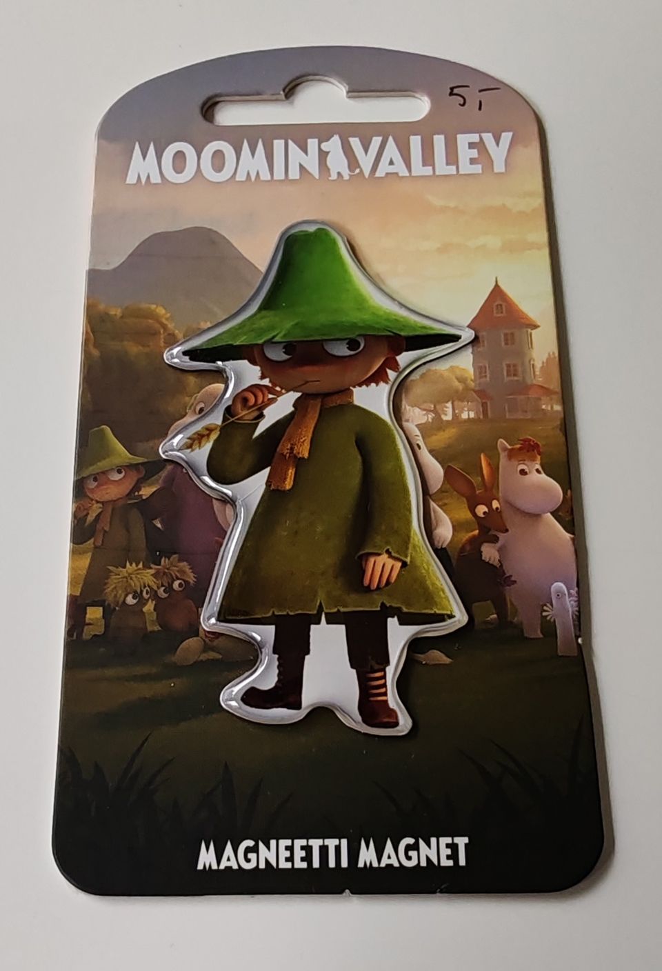 Nuuskamuikunen Snufkin Muumin Magneetti